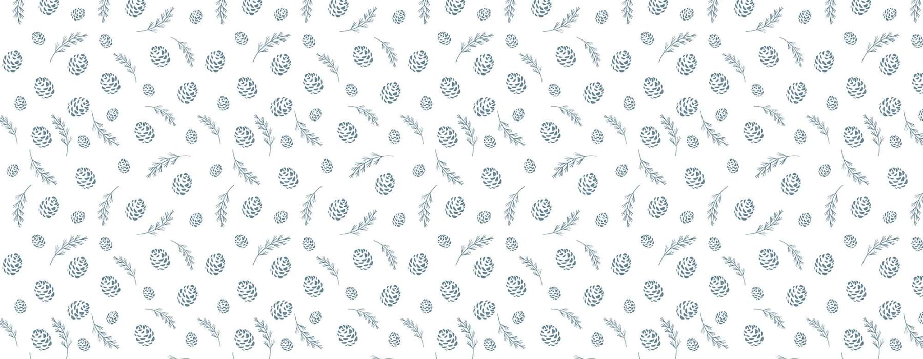 pinecones background pattern